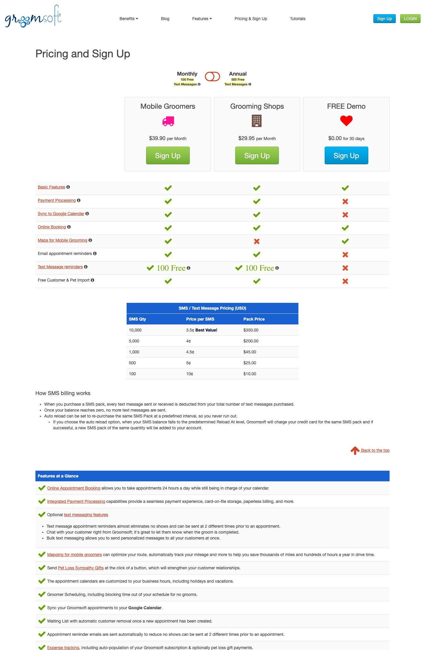Groomsoft screenshot 2