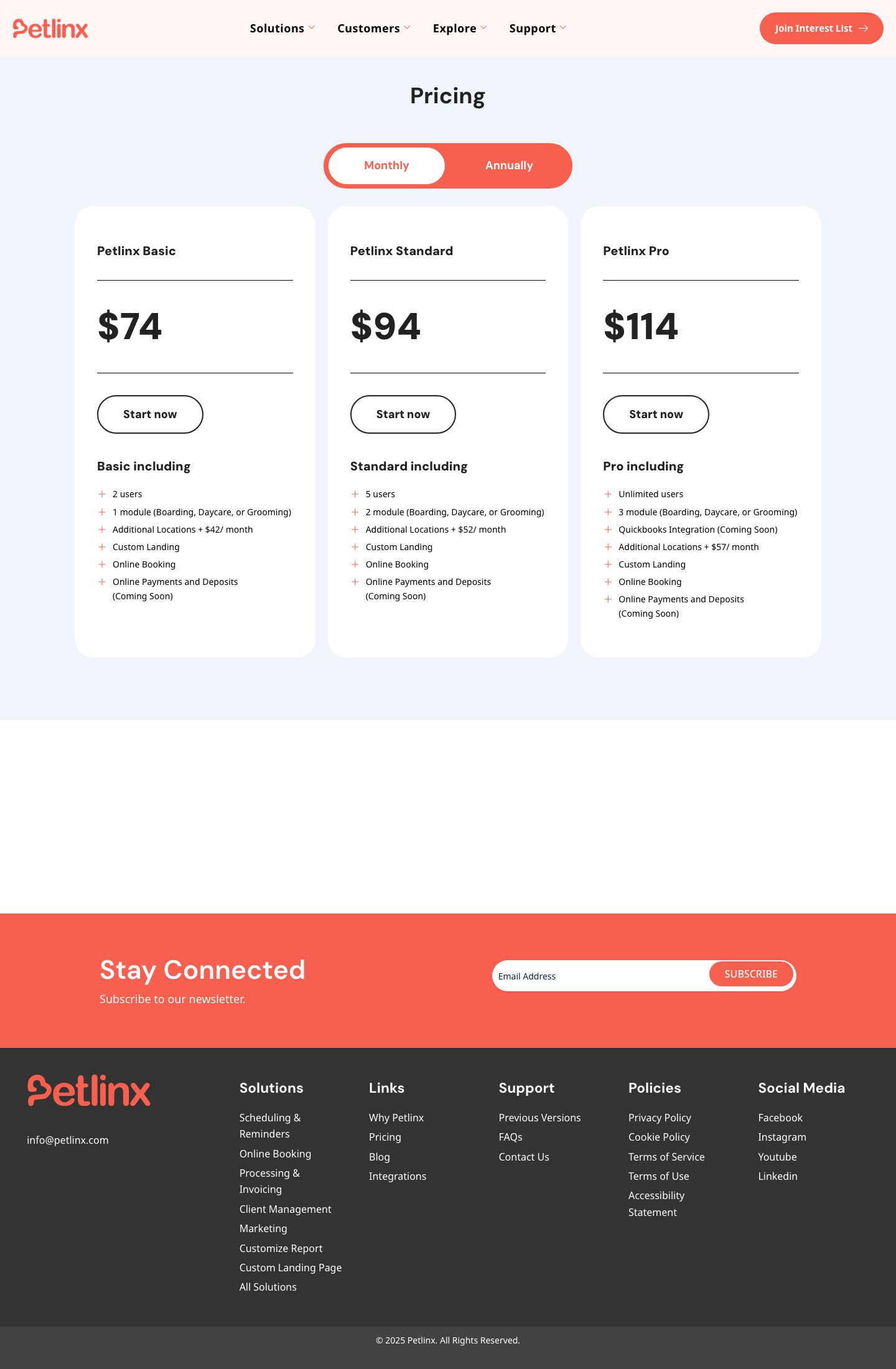 PetLinx screenshot 2
