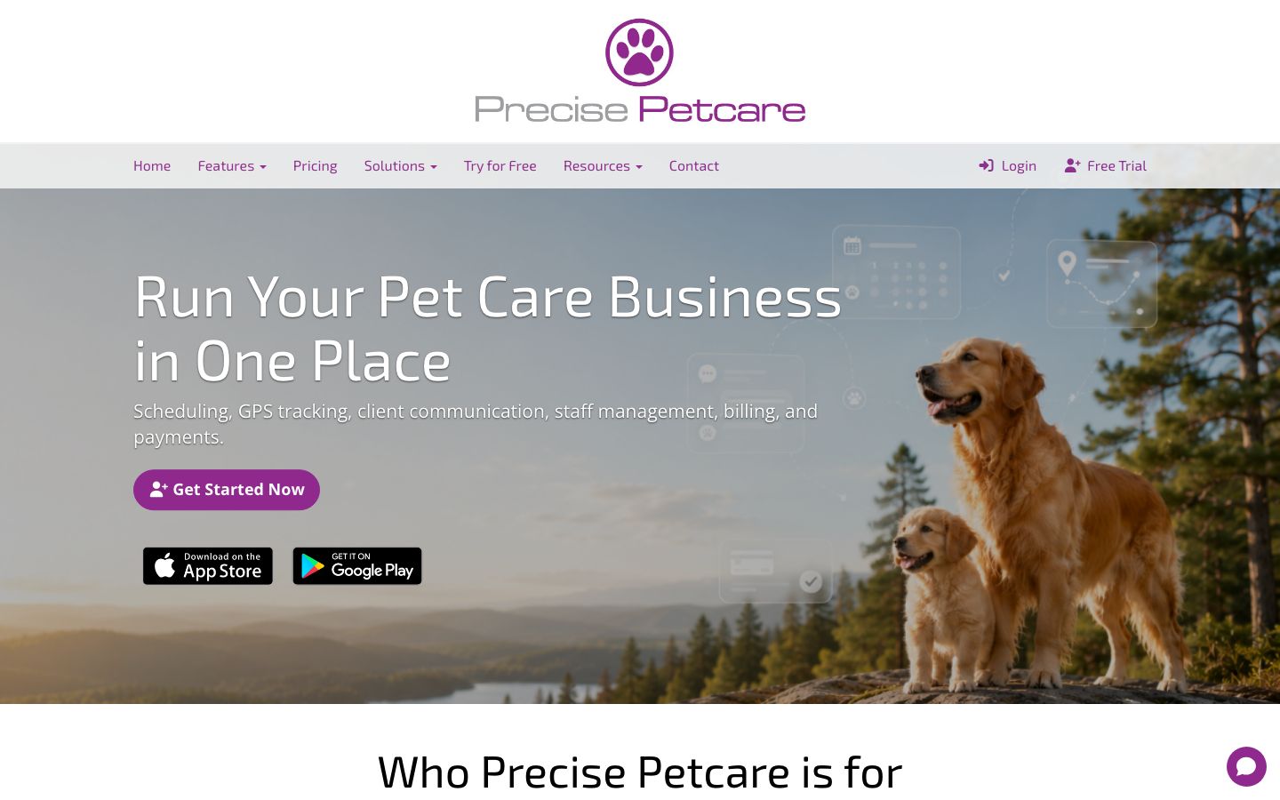 Precise Petcare screenshot 1
